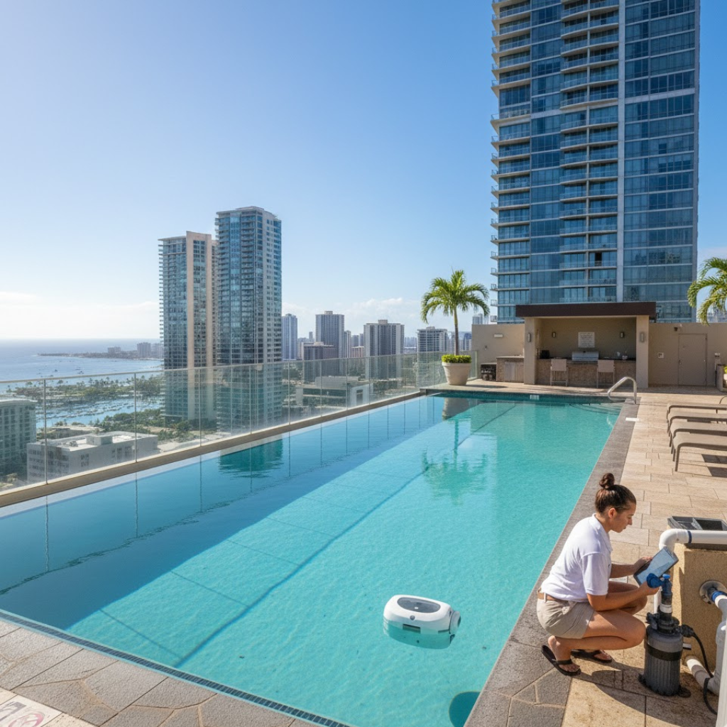 pool service in Hawaii Kai