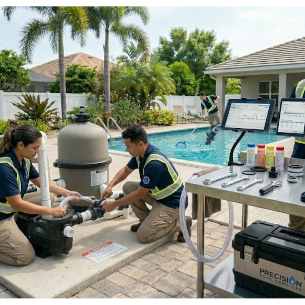 how often does a pool need maintenance in Hawaii