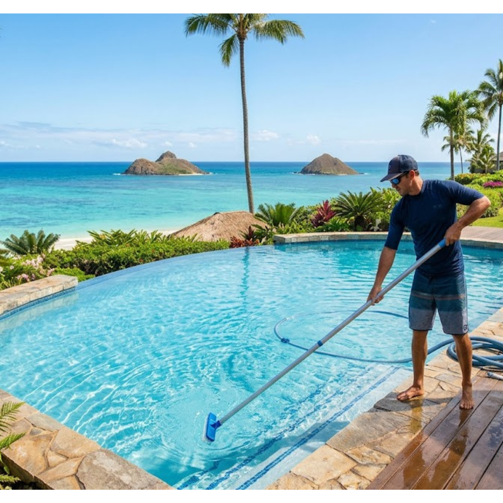 best pool cleaning in Lanikai